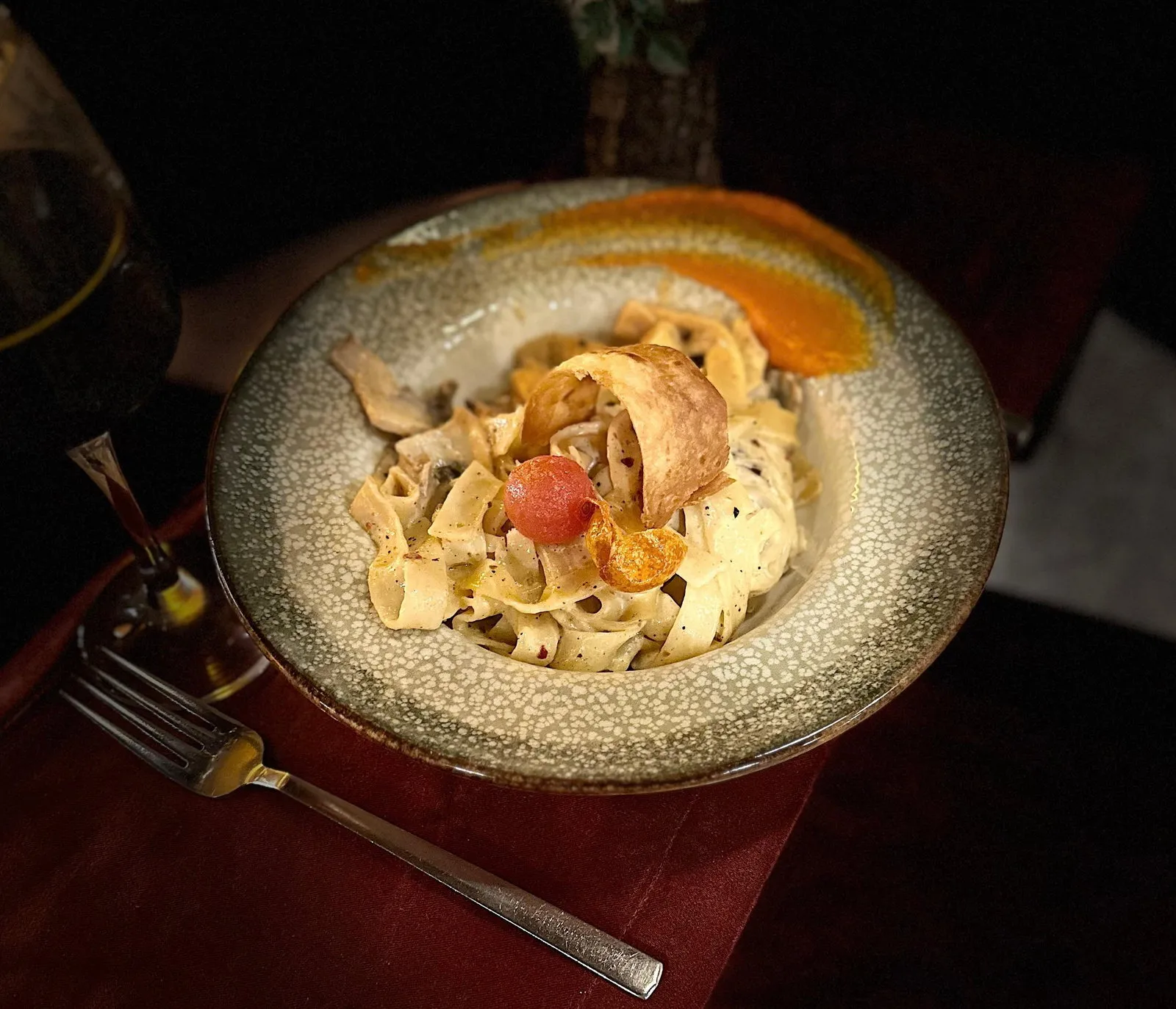 FETTUCINES AUX FRUITS DE MER
